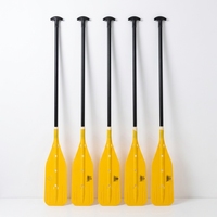 Pagaie de canoë à flotteurs de haute qualité avec lame en ABS plastique, longueur fixe, en aluminium, pour le rafting en eaux vives