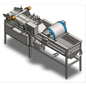 Línea de Procesamiento de Papas y Plátanos Multifuncional, Totalmente Automática, al <span class=keywords><strong>Mejor</strong></span> Precio, Máquina para Hacer Papas Fritas, Línea de Limpieza de Vegetales - Product Image 1