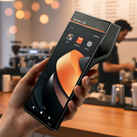 Terminal de point de vente mobile Android intelligent SUNMI V3e, machine de point de vente portable Bluetooth avec cordon pour les petites entreprises