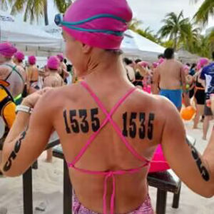 Custom stampate sport sport sport sport numero tatuaggi manica sport set di personalizzazione nome e numero - Product Image 2