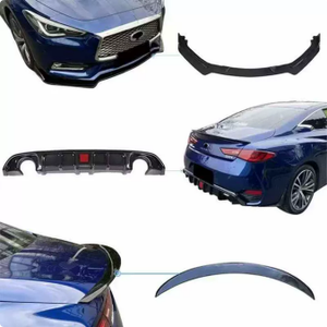 Aileron de toit arrière JDM GT-R style Ducktail en ABS, lèvre de pare-chocs en fibre de carbone pour Subaru <span class=keywords><strong>G37</strong></span> 2018-2022 <span class=keywords><strong>Infiniti</strong></span> Q50 Q50S, accessoire de tuning - Product Image 4