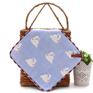 Essuie-mains pour enfants 25x25 cm coton doux bébé chiffons léger carré infantile serviette de bain pour nouveau-nés et tout-petits - Product Image 5