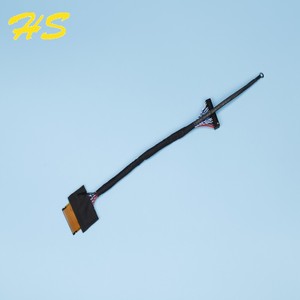 สายเคเบิล LVDS คุณภาพสูงแบบ OEM ผลิตตามสั่ง ตัวนำทองแดง ฉนวน PVC 30/51 ขา สำหรับโทรทัศน์/คอมพิวเตอร์/จอภาพ - Product Image 1