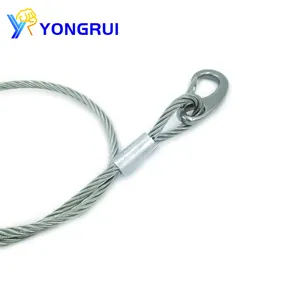 Hot Sale Steel Wire Rope Compression Products with Processed Aluminum Sleeve
