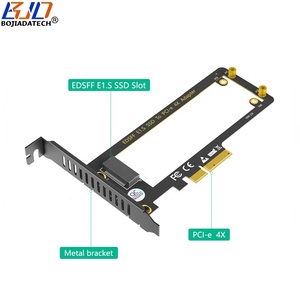 Tarjeta adaptadora <span class=keywords><strong>PCI</strong></span> Express 3,0 <span class=keywords><strong>PCI</strong></span>-E 4,0 4X a NVMe Ruler 1U EDSFF <span class=keywords><strong>E1</strong></span>.S SSD para PM9A3 PM9D3 P5801X en Stock - Product Image 2