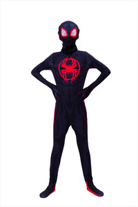 Spider-Man Across the Universe - Costume <span class=keywords><strong>Miles</strong></span> Gwyn, combinaison de cosplay, justaucorps, tailles enfants <span class=keywords><strong>et</strong></span> adultes - Product Image 3
