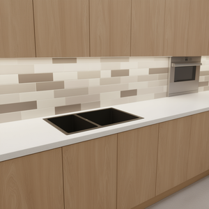 Lavello da Cucina in Acciaio Inox Nero a Doppia Vasca, Installazione Sottotop, Finitura Opaca, Design Contemporaneo, Facile da Pulire - Product Image 2