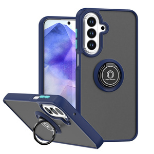 เคสโทรศัพท์ Lichicase <span class=keywords><strong>สี</strong></span>สันสดใส พร้อมที่ยึดแม่เหล็กในรถยนต์ วัสดุ TPU Hybrid PC สำหรับ Samsung A27 257 A37  แบบด้าน - Product Image 3