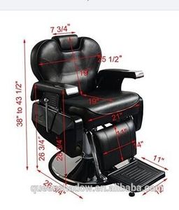 Silla De Salón Moderna De Lujo Para Belleza Y Peluquería Muebles Comerciales Silla De <span class=keywords><strong>Barberia</strong></span> Profesional - Product Image 6