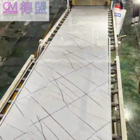 Feuille de PVC artificielle en marbre UV, vente chaude 2023