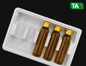 กล่องพลาสติกฉีดขวดพลาสติกแบบใช้แล้วทิ้งถาดใสด้านในสำหรับบรรจุภัณฑ์ยา - Product Image 3