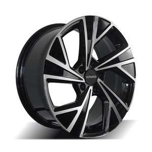 Roue en alliage personnalisée 18 19 pouces roue en fonte à cinq rayons adaptée pour <span class=keywords><strong>Audi</strong></span> A3 A4 A5 A6 A7 A8 <span class=keywords><strong>Q2</strong></span> Q3 Q5 Q7 Q8 S3 S4 roue de voiture de tourisme - Product Image 2