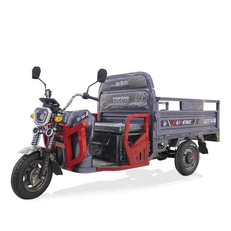 Venta directa de fábrica, triciclo eléctrico, motocicleta de 3 ruedas y bicicleta eléctrica de 3 ruedas con techo, triciclo eléctrico a la venta