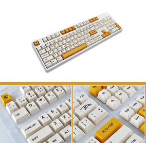 Kit de touches de clavier mécanique personnalisables DIY écologiques, sublimation par transfert thermique, profil XDA 0EM, réutilisables 500 millions de fois / Sublimation par transfert thermique - Product Image 6