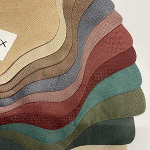 Tela de Terciopelo Holandés con Relieve Adhesivo, 100% Poliéster, Tejido Transpirable, Resistente al Agua y a las Manchas, <span class=keywords><strong>para</strong></span> Decoración del Hogar, Sofás, <span class=keywords><strong>Sillas</strong></span> y Juguetes - Product Image 2