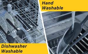 Kitchen Essential Gadget Small Premium Silicona Espátula Juego de 5 Espátula de goma de silicona flexible antiadherente resistente al calor - Product Image 5