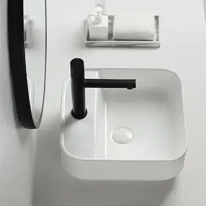 Factory Bathroom Above Counter Washroom Hand Wash Basin Ceramic Bathroom Basins