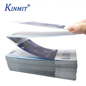 Papel térmico personalizado para tarjeta de entrada, impresión de billetes de avión