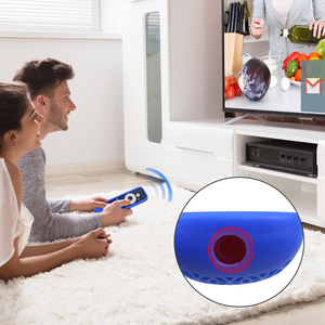 Silicone trường hợp bảo vệ cho Walmart điều khiển từ xa thích hợp cho 2024onn Google TV 4K Pro nút màu xanh - Product Image 5