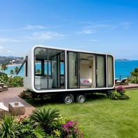 Cabine de jardin moderne de 20 pieds, bureau préfabriqué, maisonnette modulaire, studio, homologuée SAA, prête pour l'énergie solaire
