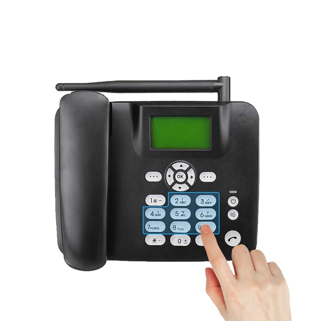 2024 Low Landline Phone With 1 Sim Card Slot Gsm Ets3125i Office/home Gsm Fwp Fixed Wireless Phone