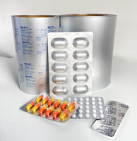 Blister pharmaceutique de papier d'aluminium de catégorie pour l'emballage pharmaceutique de pilules de capsule