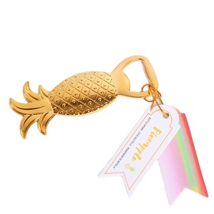 Cadeaux personnalisés sur mesure, ouvre-bouteille flamant rose et ananas pour les invités de <span class=keywords><strong>mariage</strong></span> - Product Image 1