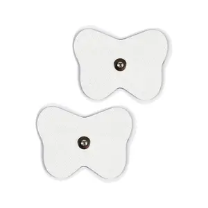 Butterfly Shape Strong Adhesion Shoulder Relaxer Electrodes Pads Tens Unit Cervical Massage Butterfly Electrode Pads