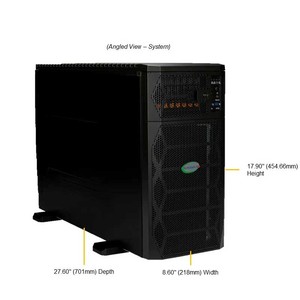 Supermicro Superworkstation Sys 751ge Tnrt Rackmount Tower avec support pour 4 GPU et refroidissement pour l'apprentissage profond IA Sys-751ge-tnrt - Product Image 3