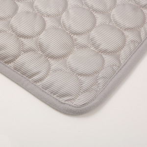 Pet Ice Silk Cooling Mat Rectangle Polyester Fiber Summer <b>Dog</b> <b>Bed</b> Breathable <b>Sofa</b> Cushion - Product Image 2