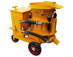 5m3/H Aliva Máquina de hormigón seco con motor 5.5KW Radio de giro corto de potencia - Product Image 3