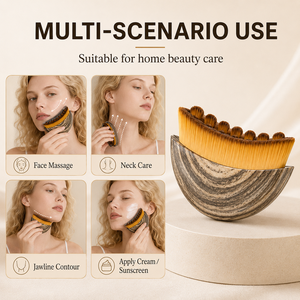 <span class=keywords><strong>Brosse</strong></span> faciale lymphatique personnalisée avec logo, masseur <span class=keywords><strong>de</strong></span> drainage Gua Sha, outil <span class=keywords><strong>de</strong></span> brossage à sec pour le modelage du menton et <span class=keywords><strong>de</strong></span> la ligne <span class=keywords><strong>de</strong></span> la mâchoire, soin <span class=keywords><strong>de</strong></span> la peau - Product Image 2