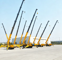 Grue araignée rotative à 360 degrés avec palier de rotation pour un pivotement fluide
