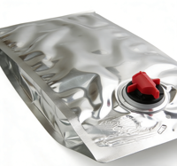 Sacs en plastique PE à valve pour l'emballage alimentaire, café et noix en supermarché, structure aluminium-plastique, anti-oxygène, anti-lumière, thermoscellables, longue durée de conservation