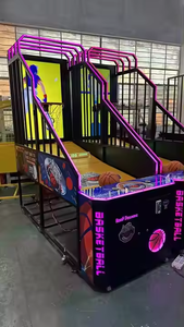 Machine de tir au basketball d'intérieur de haute qualité, version sportive avec écran LCD, fourniture directe d'usine, en métal - Product Image 3