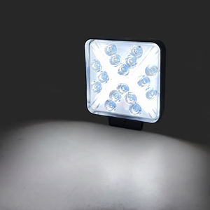48W Stainless Steel Bracket Square White and Yellow Car <b>LED</b> <b>WORK</b> <b>LIGHT</b> - Product Image 6