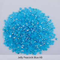 Vente en gros de strass en résine transparente AB de 3 mm, diamants en gelée, pour la peinture au diamant 5D, artisanat DIY