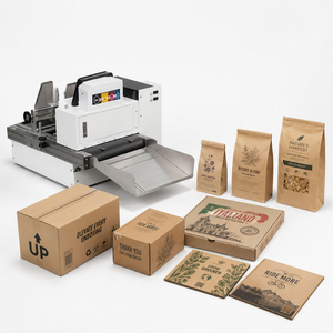 Impresora Digital de Inyección de Tinta Ecológica de Una Sola Pasada, 1200DPI, Alta Resolución, Tecnología I4, Máquina de Impresión de Cartón de Una Sola Pasada para Pequeñas Empresas - Product Image 1
