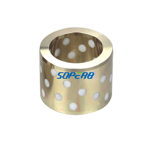 جلبة محامل من النحاس الأصفر منزلقة ذاتية التشحيم سدادة سدادة سدادة سدادة سدادة باب تشحيم جلبة دليل برونزية - Product Image 2