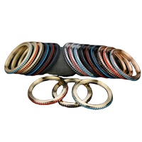 New Arrival SKX007 316L Stainless Steel Watch Bezel with Color Gasket Wristwatch Tools & Parts