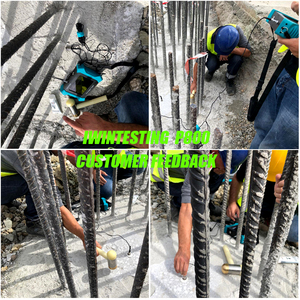 เครื่องทดสอบความสมบูรณ์ของเสาเข็มแบบความดันต่ำ <span class=keywords><strong>IWIN</strong></span> P800 ความแม่นยำสูง - Product Image 4