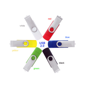 Hot bán nhựa và kim loại OTG <span class=keywords><strong>USB</strong></span> Flash Drive Micro <span class=keywords><strong>USB</strong></span> và PC 2GB 4GB 8GB 16GB 32GB 64GB Memory Stick với biểu tượng tùy chỉnh - Product Image 4