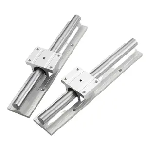 Aluminum Tbr16 tbr20 tbr25 tbr30 500mm 1000mm linear ball bearing support linear rail for 3D printer