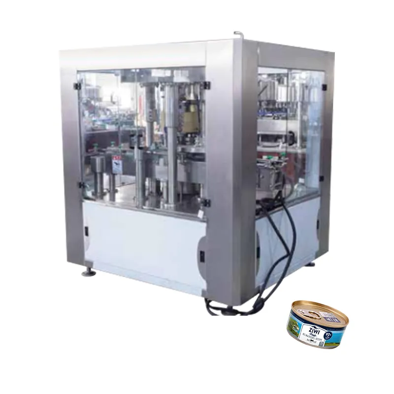 ZJ-4 Can packaging machine Can seaming machine food packaging machinery for small business