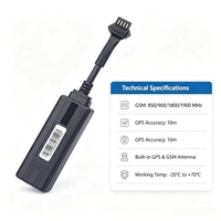 Traceur GPS Arelink TK003 GSM, suivi en temps réel, autonomie de la batterie >96H, alerte de survitesse, compatibilité multi-appareils