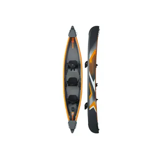 Kayak pliable et portable, pour la pêche ou le canoë, siège unique, pagaie, nouveau Design OEM/ODM, prix de gros, 2020