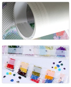 <span class=keywords><strong>Kit</strong></span> de Peinture <span class=keywords><strong>Diamant</strong></span> Personnalisé L-111 – <span class=keywords><strong>Broderie</strong></span> Croix Artisanale pour Décoration Artistique Domestique - Product Image 2