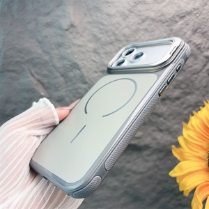 Funda Protectora Magnética de TPU para Cámara, Diseño Ejecutivo de Lujo, Resistente a Impactos, para <span class=keywords><strong>iPhone</strong></span> 17 16 15 14 13 <span class=keywords><strong>12</strong></span> <span class=keywords><strong>Pro</strong></span> - Product Image 6