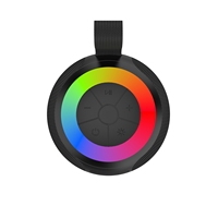 Mini Altavoz Bluetooth Portátil de Tela con Luz RGB, Correa, Múltiples Modos de Reproducción, Audio para Exteriores