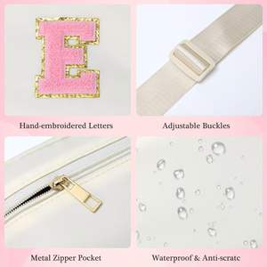 Cadeaux d'<span class=keywords><strong>anniversaire</strong></span> pour filles de 3, 4, 5, 6, 7, 8, 9, 10, 11, 12, <span class=keywords><strong>13</strong></span> <span class=keywords><strong>ans</strong></span>, articles tendance, cadeaux pour adolescentes, enfants, sac bandoulière initial, sac ceinture - Product Image 5